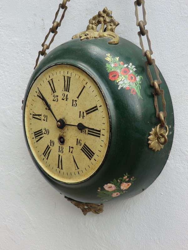 19thC. Decorative Hanging Wall Clock from France-aeology-at-relic-antiques-cimg8826-main-637201538644907440.JPG
