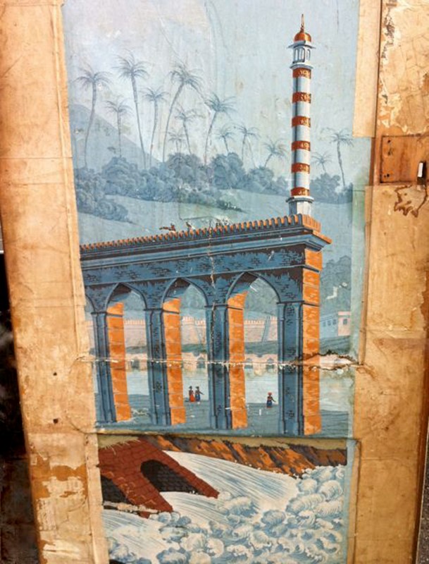 19thC. 'Papier Peint' Door with Aqueduct Scene-aeology-at-relic-antiques-img-1106-main-637260156996170692.jpg