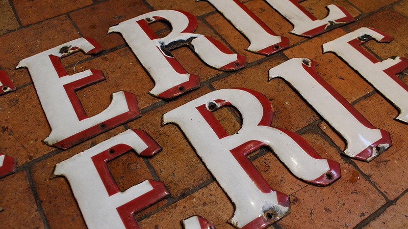 8 Vintage Enamelled Letters From Old French Shopfront Signs.-aeology-at-relic-antiques-img-4836-main-637879569161530617.JPG