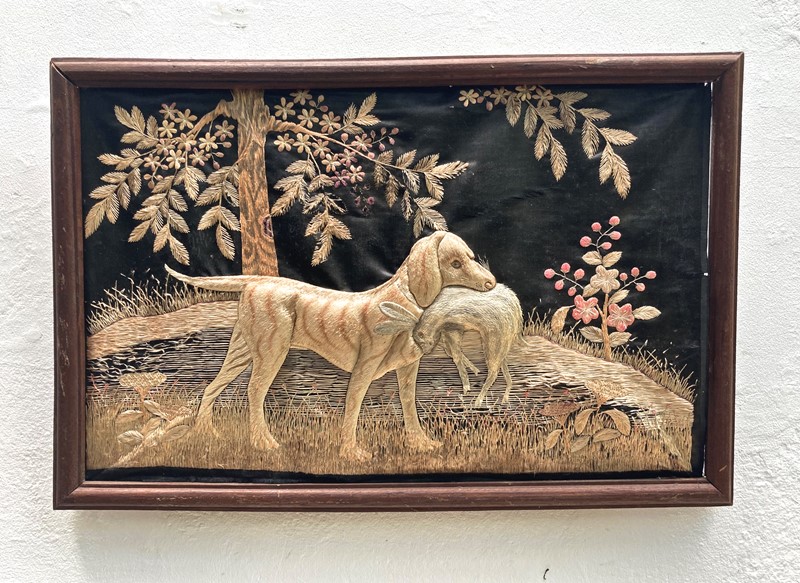 19thC.Needlework Picture of Hound with Hare-aeology-at-relic-antiques-img-5518-main-637644565940053829.jpg