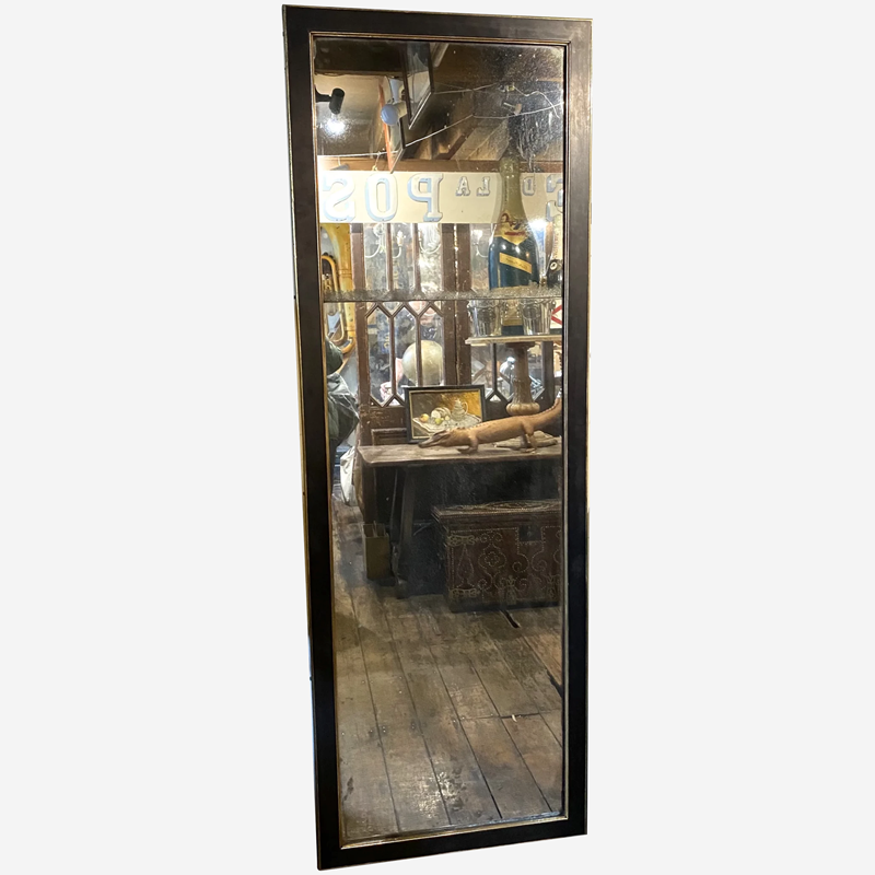 19thC. French Ebonised Pier Mirror /Brass Edging -aeology-at-relic-antiques-late-19th-century-mercury-silver-pier-full-1a-2048-1010-2a378a83-f4f4f4-main-637698118867810926.png