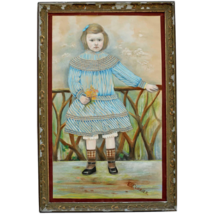 Signed 'Turn-Of-The-Century'  Naive...