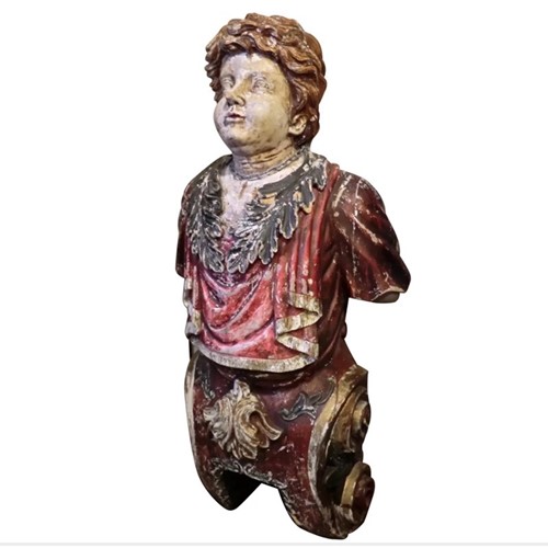 Carved Figurehead Of Roman Governor Gaius Paulinus