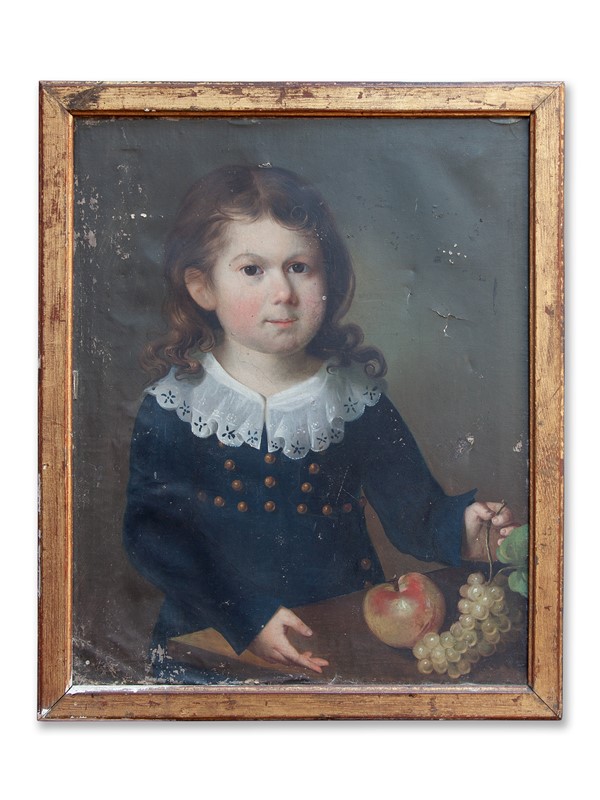  Oil Portrait Of  Young French Boy , Late 19Th C..-aeology-at-relic-antiques-relic-72955-main-637591960050490254.jpg