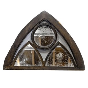 19Th C. Architectural Apex With Ins...