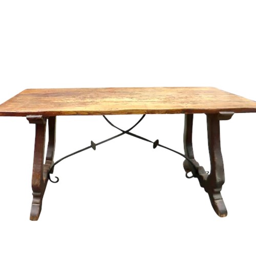 Spanish 'Arts & Crafts' Oak Refectory Table