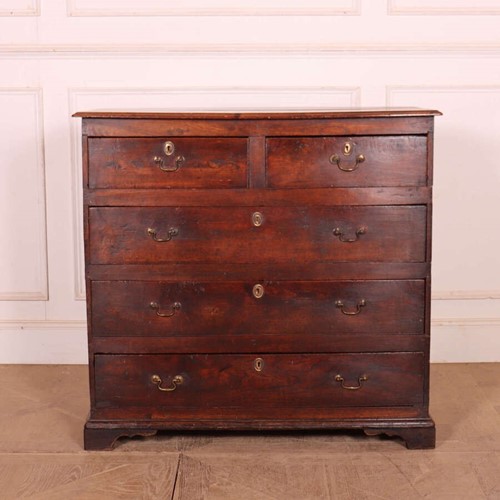 English Elm Chest of Drawers