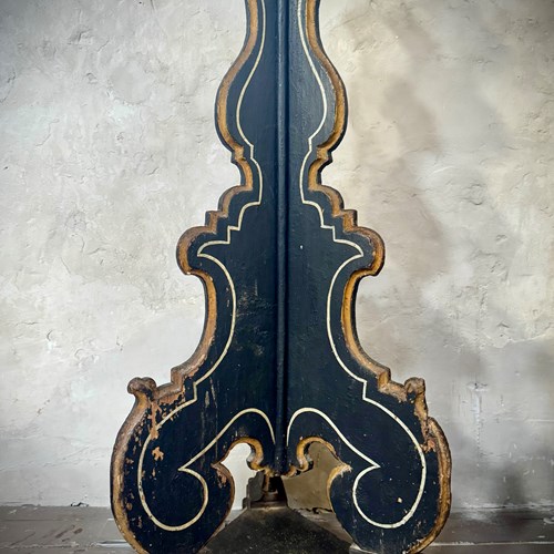 Rare Pair Of Candle Stands, 18C, Florence