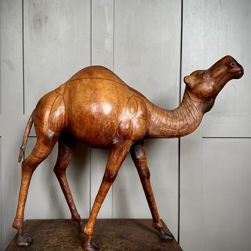 Large Leather Camel, Circa 1930, Liberty, London