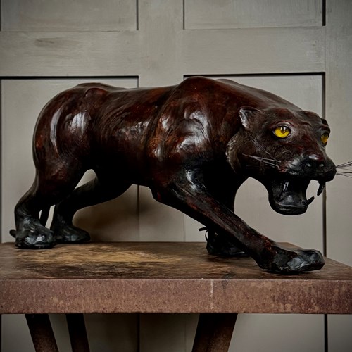Leather Jaguar, Circa 1970, Liberty, London