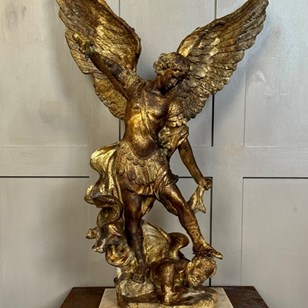 St Michael Slaying The Devil, C1900...