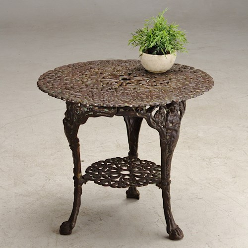 Cast Iron Bistro Table 