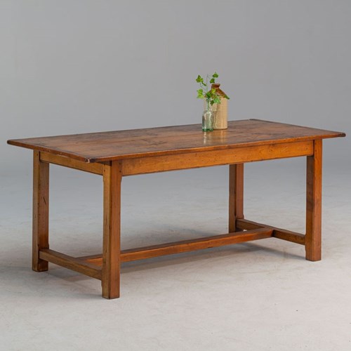 Country Refectory Table In Walnut
