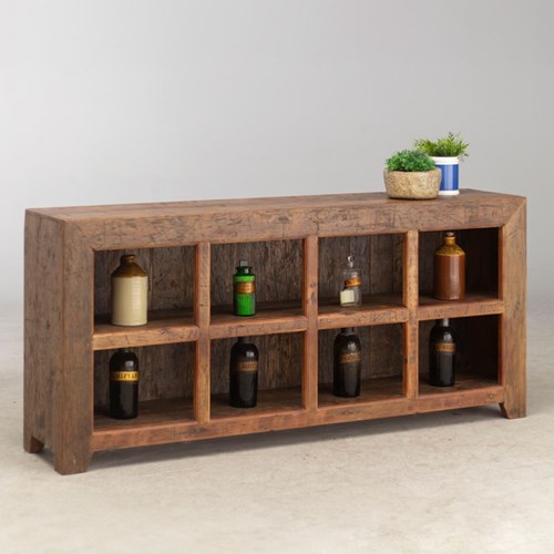 Teak Merchant Store Pigeon Hole Unit