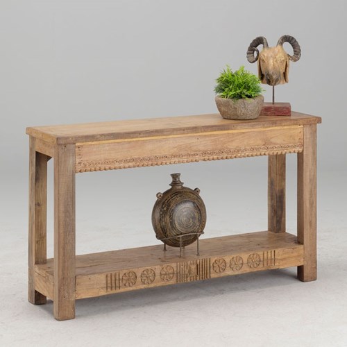 Carved Console Table