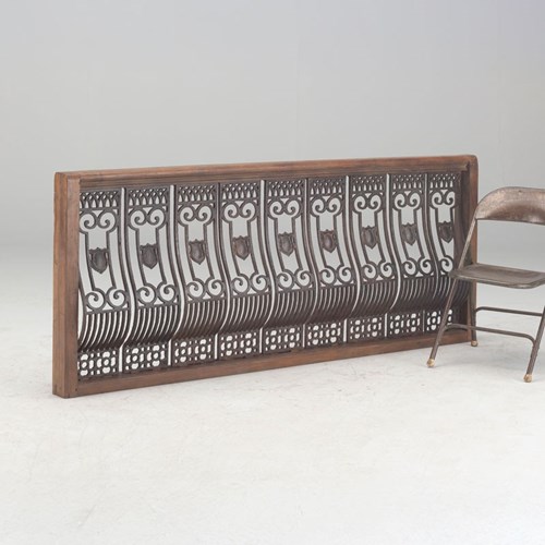 Cast Iron Ballustrade Panel