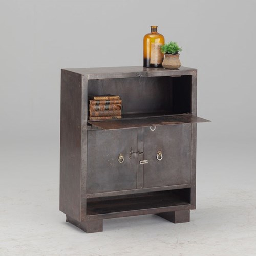 Galvanised Metal Medical Cabinet