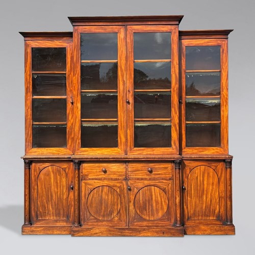 Untouched William IV Period Mahogany Bookcase
