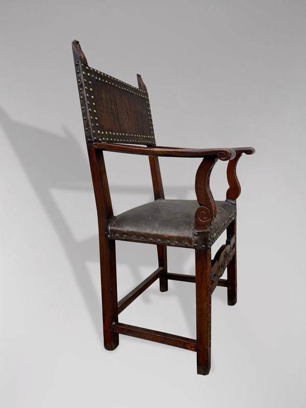 17th C Spanish Walnut and Leather Armchair-anthony-short-antiques-xchairs-1334-main-637941282447926899.jpg