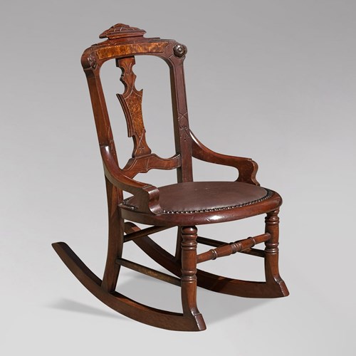 Victorian Child's Rocking Chair