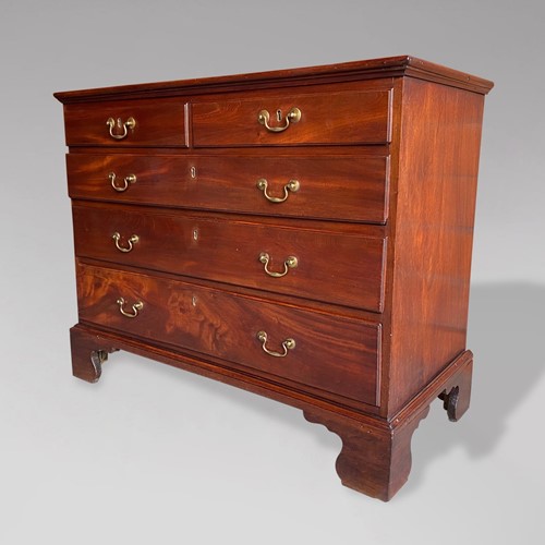 Georgian Mahogany Chest Of Drawers