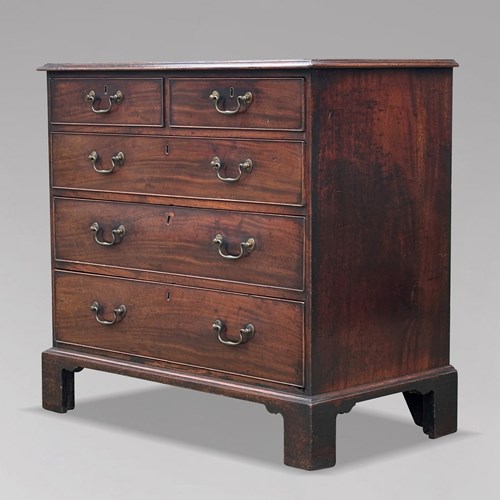 George III Period Mahogany Chest Of Drawers