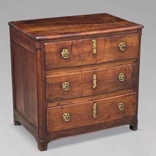17Th C French Provincial Walnut Commode