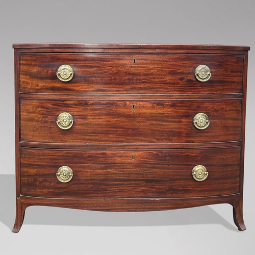 Georgian Mahogany Chest Of Drawers