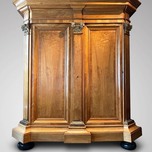 18Th C Dutch Walnut Armoire