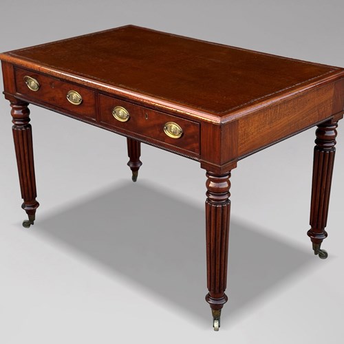 18Th C Georgian Mahogany Writing Table