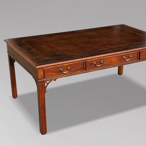 William Tillman Mahogany Partners Writing Table