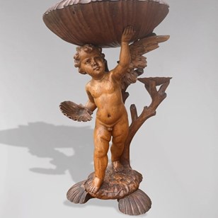 Italian Baroque Putti Statue