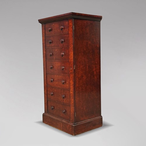 Georgian Period Mahogany Wellington Chest