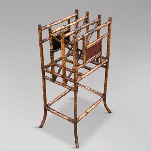 Tiger Bamboo Magazine Rack