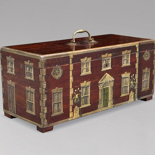 Oak Painted Country Georgian House Facade Box
