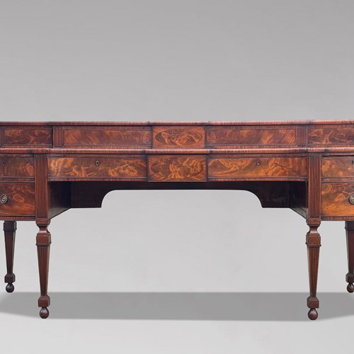 Large 18Th C Georgian Mahogany Sideboard