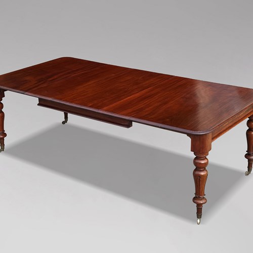 William IV Mahogany Extending Dining Table
