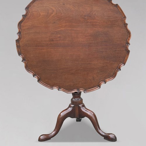 18Th C George III Mahogany Tripod Table