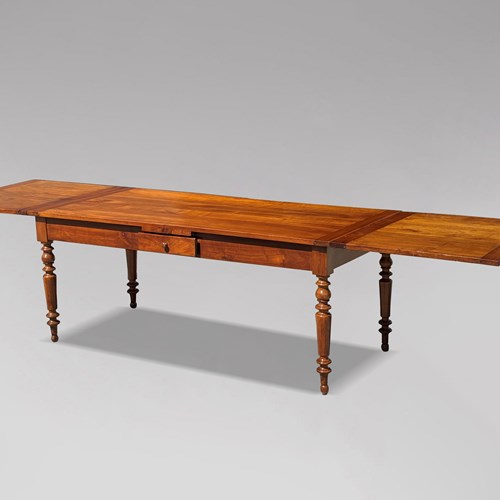 French Fruitwood Farmhouse Dining Table