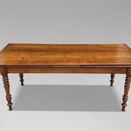 French Fruitwood Farmhouse Dining Table