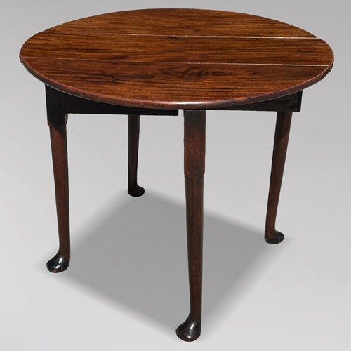 18Th C George II Mahogany Drop Leaf Table