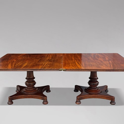 Impressive William IV Mahogany Dining Table