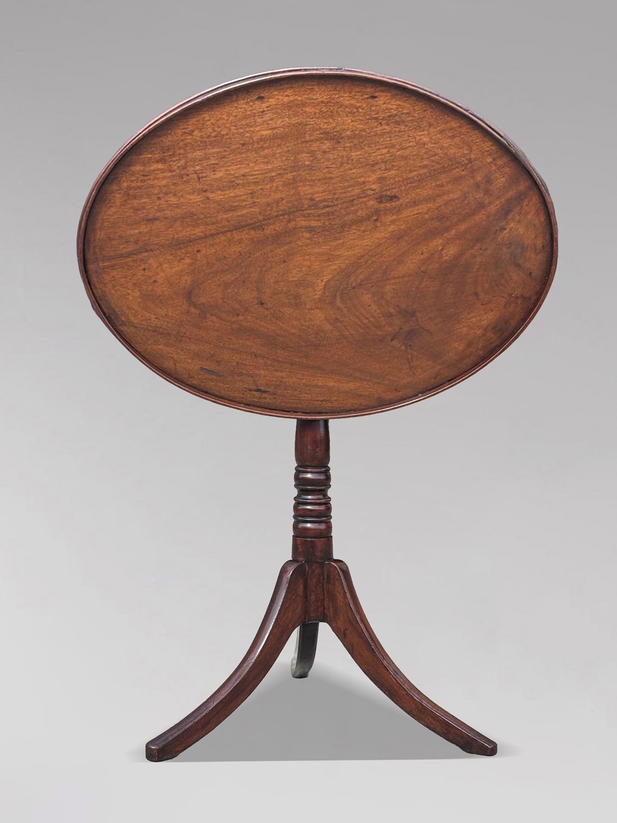 Prerioddic Table 18Th C George III Period Mahogany Tripod Table - Decorative Collective