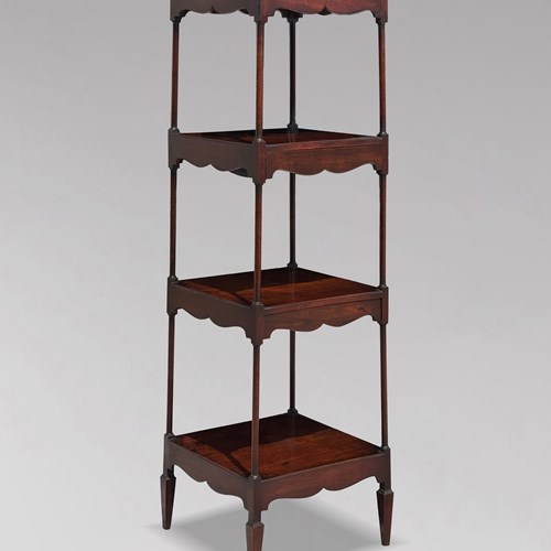 18Th C Gillows Mahogany Whatnot