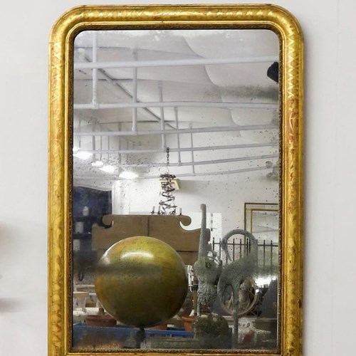 Water Gilded Louis-Philippe Period Wall Mirror