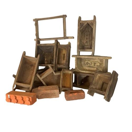 Rare And Important 19Th Century Architectural Brick Moulds