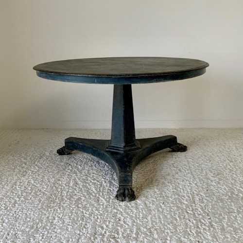 Artisan Painted William IV Tip Top Table