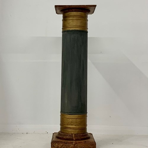 Early 20Th Century French Florists Display Column 