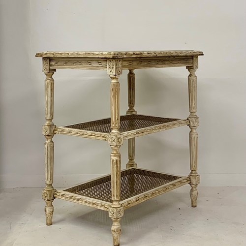 French Dry Scraped Etagere 