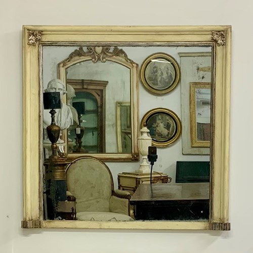 Early 19Th Century French Overmantle Mirror 